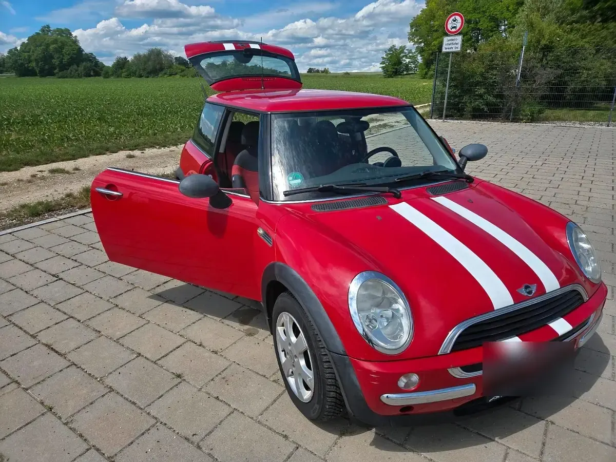 Gebraucht Mini ONE 90 PS (66 kW) 2002 Rot Kleinwagen