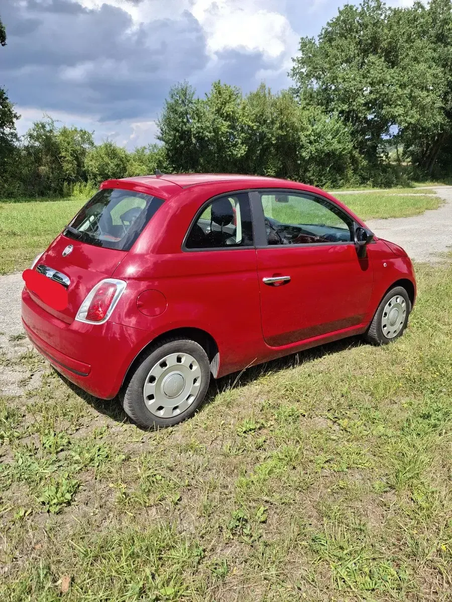 Gebraucht Fiat 500 75 PS (55 kW) 2009 Rot Cabrio