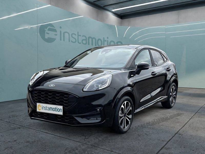 Schwarz Gebraucht 2023 Ford Puma ST-Line SUV | 22.550 € (Superpreis) - Bild 1/4
