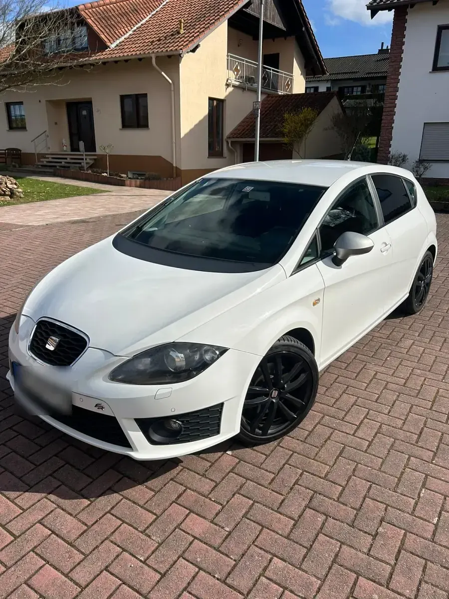 Usata Seat Leon FR 170 CV (125 kW) 2010 Bianco Utilitaria