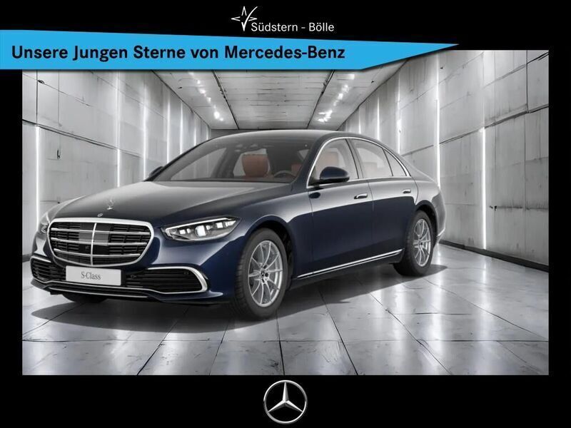 Blau Gebraucht 2022 Mercedes S350 Limousine | 68.990 € (Fairer Preis) - Bild 1/4