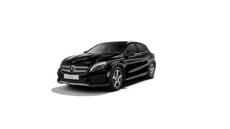 Schwarz Gebraucht 2017 Mercedes GLA200 AMG SUV | 22.870 € - Bild 1/3