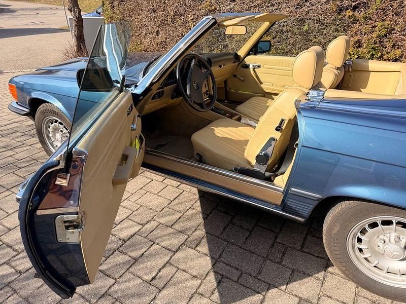 Gebraucht Mercedes SL280 179 PS (131 kW) 1982 Blau Cabrio