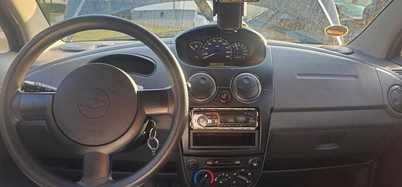 Gebraucht Chevrolet Matiz 51 PS (37 kW) 2008 Schwarz Kleinwagen