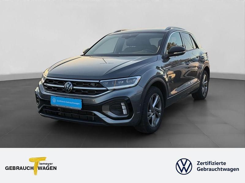 Grau Gebraucht 2023 VW T-Roc R-line SUV | 23.550 € (Guter Preis) - Bild 1/4