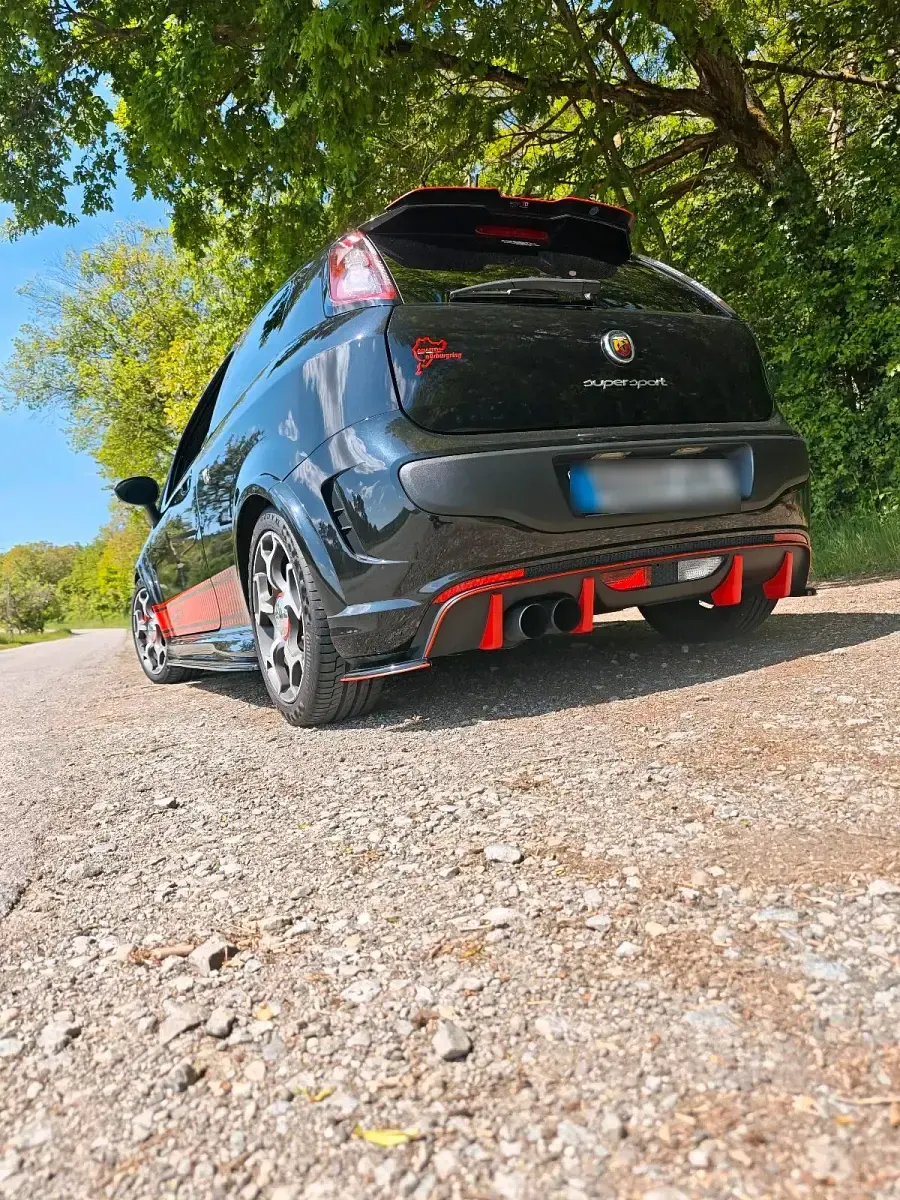 Gebraucht Abarth Punto Evo 210 PS (154 kW) 2014 Schwarz Kleinwagen