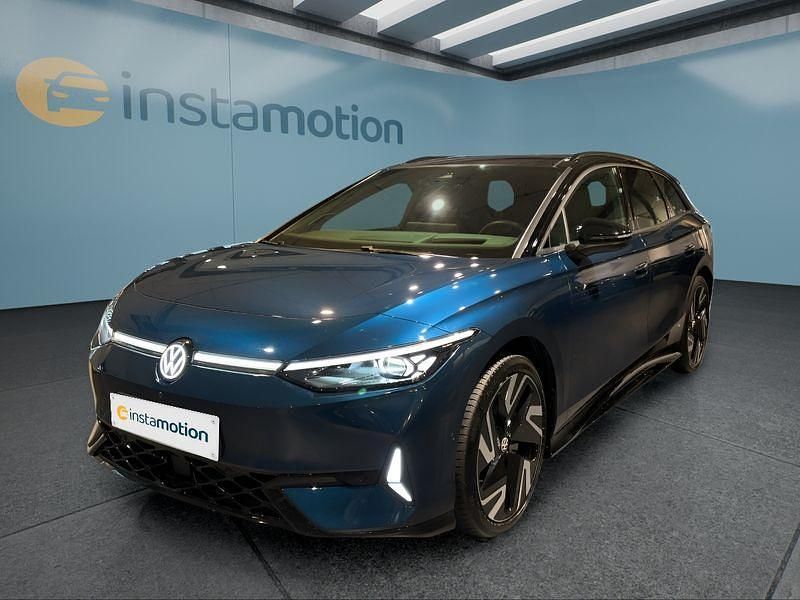 Blau Gebraucht 2025 VW ID.7 Kombi | 59.099 € - Bild 1/4