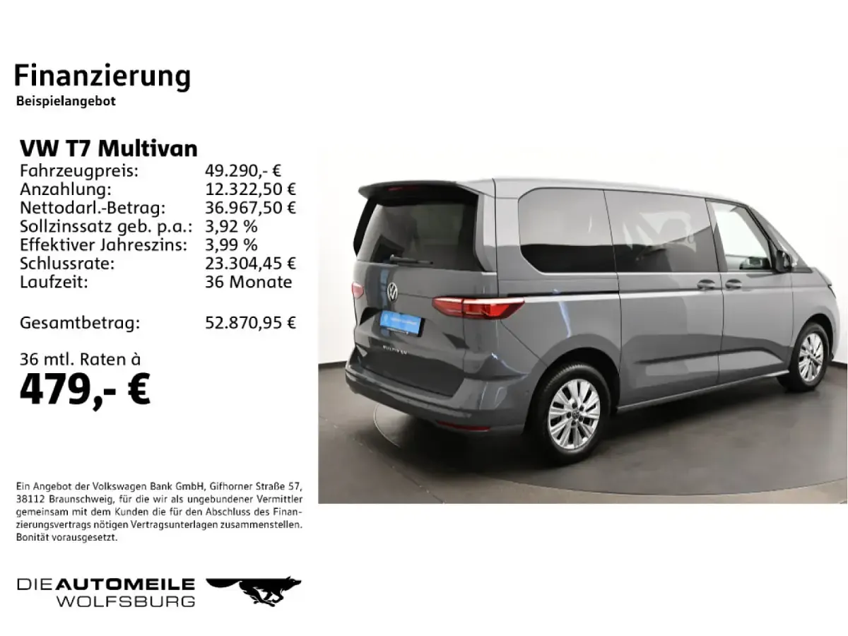Usata VW T7 150 CV (110 kW) 2024 Furgone