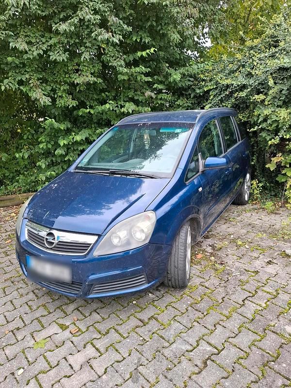 Blau Gebraucht 2005 Opel Zafira Van / Kleinbus | 600 € (Superpreis) - Bild 1/4