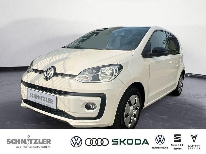 Weiß Gebraucht 2020 VW up! move up! Kleinwagen | 10.950 € (Guter Preis) - Bild 1/4