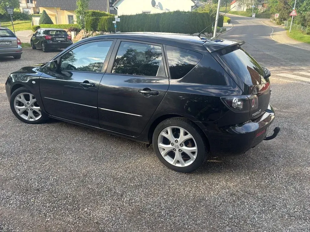 Gebraucht Mazda 3 Exclusive-Line 105 PS (77 kW) 2008 Schwarz Limousine