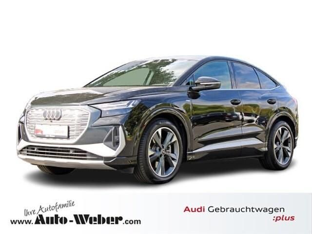 Mythosschwarz metallic Gebraucht 2022 Audi Q4 Sportback e-tron Ambiente SUV | 35.960 € (Etwas zu teuer) - Bild 1/4