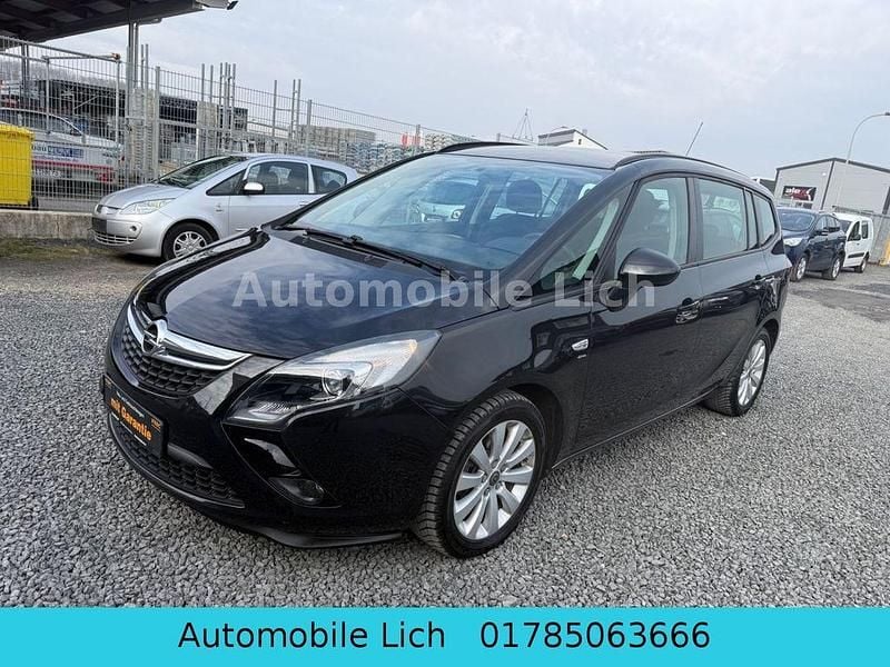 Schwarz Gebraucht 2015 Opel Zafira Tourer drive Van / Kleinbus | 9.999 € (Fairer Preis) - Bild 1/4