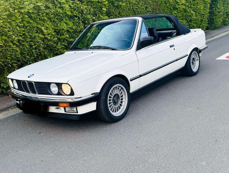 Weiß Gebraucht 1987 BMW 325 Cabrio | 20.300 € - Bild 1/4