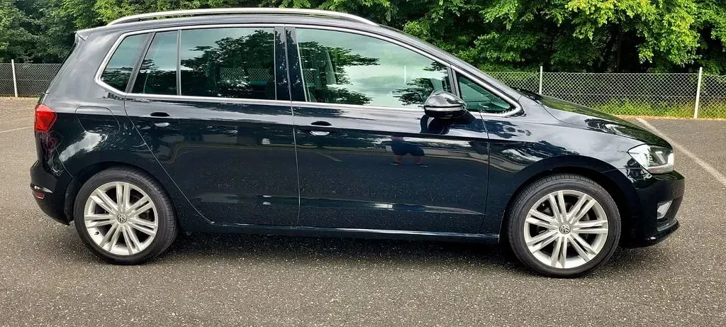 Gebraucht VW Golf Sportsvan Highline 150 PS (110 kW) 2016 Schwarz Van / Kleinbus