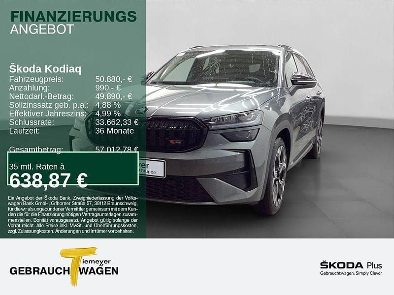 Neu Skoda Kodiaq RS 265 PS (194 kW) 2025 Grau SUV