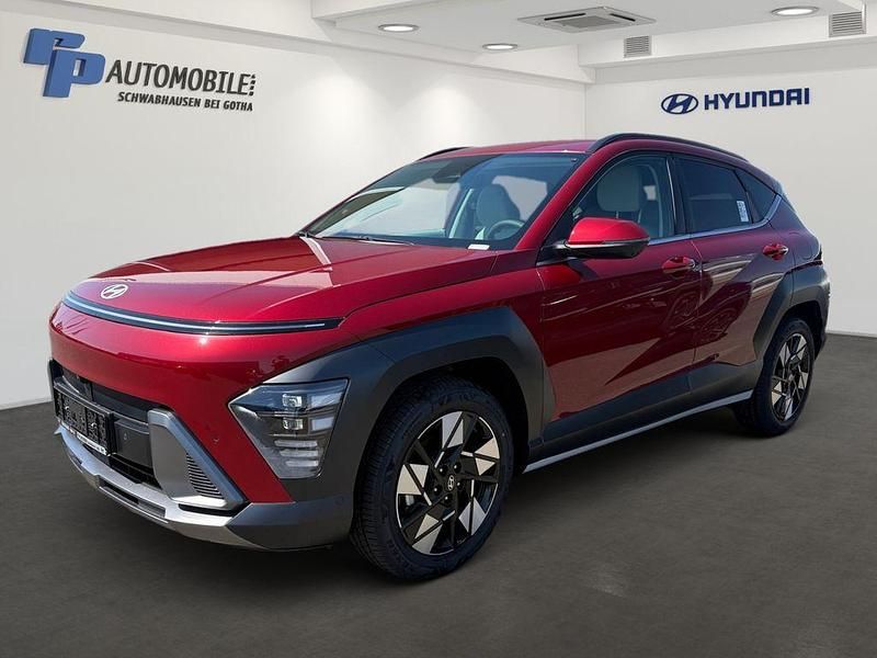 Ultimate red Gebraucht 2024 Hyundai Kona Prime SUV | 34.990 € (Teuer) - Bild 1/4