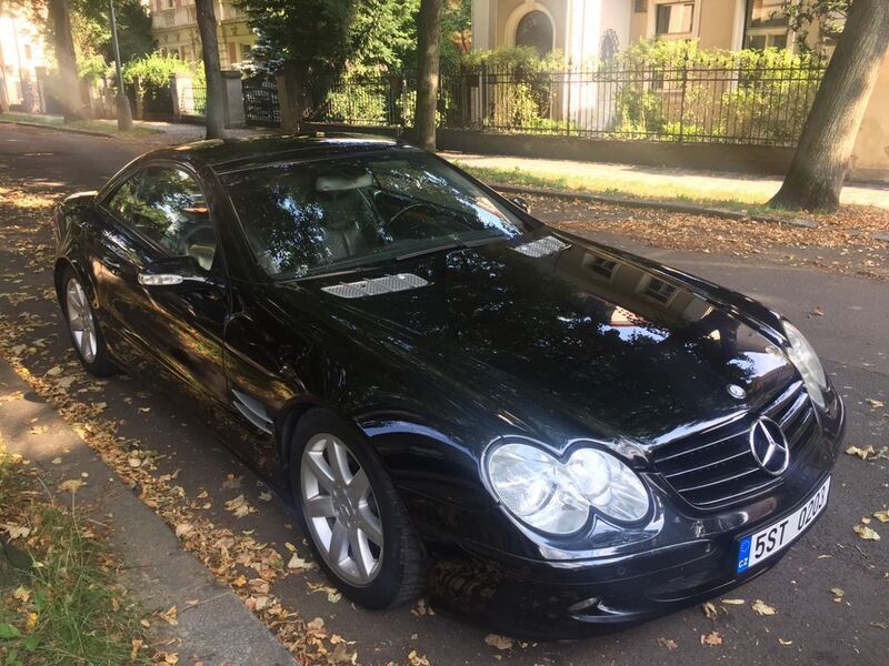 Schwarz Gebraucht 2003 Mercedes SL350 Cabrio | 12.500 € (Etwas zu teuer) - Bild 1/4
