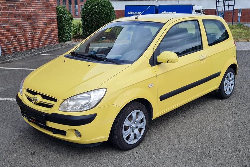 Gelb Gebraucht 2008 Hyundai Getz Kleinwagen | 1.250 € (Etwas zu teuer) - Bild 1/4