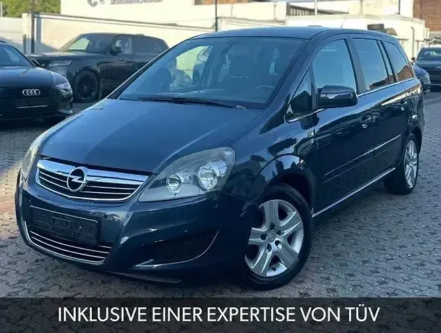 Gebraucht Opel Zafira Edition 116 PS (85 kW) 2010 Blau Van / Kleinbus