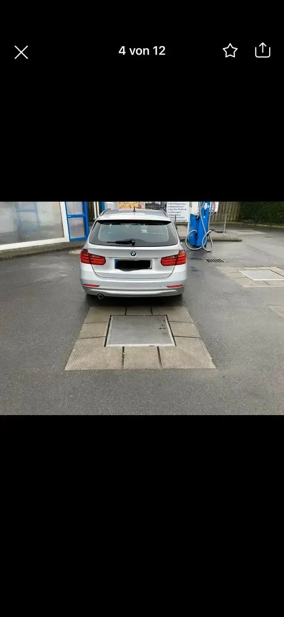Gebraucht BMW 318 143 PS (105 kW) 2014 Silber Kombi