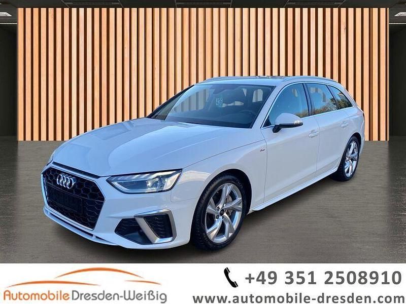 Weiß Gebraucht 2024 Audi A4 S-line plus Kombi | 34.980 € (Guter Preis) - Bild 1/4