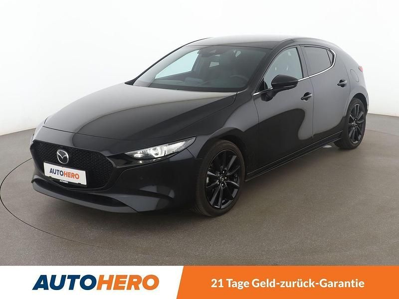 Schwarz Gebraucht 2020 Mazda 3 Selection Limousine | 20.440 € (Etwas zu teuer) - Bild 1/3
