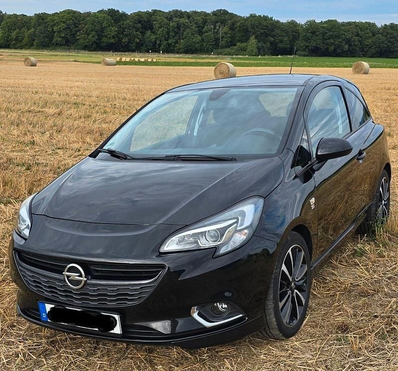 Schwarz Gebraucht 2017 Opel Corsa Color Edition Kleinwagen | 7.800 € (Guter Preis) - Bild 1/4