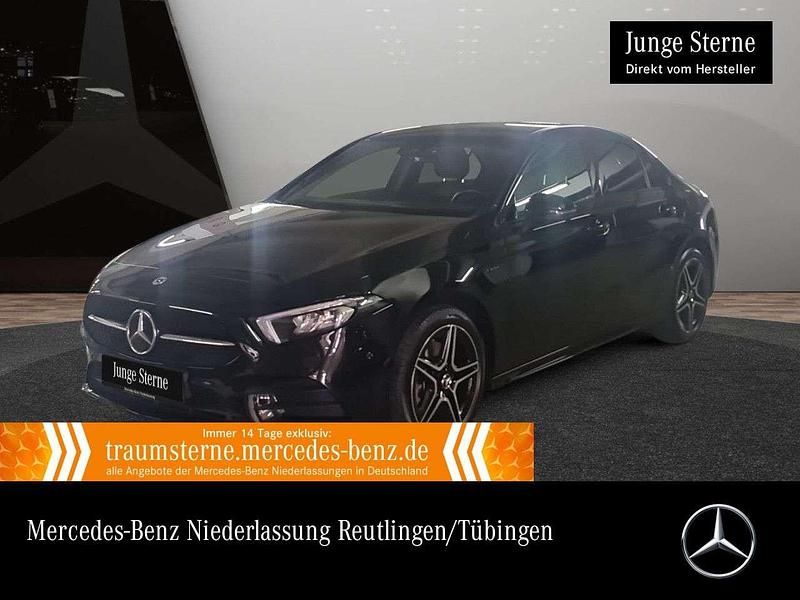 Kosmosschwarz Gebraucht 2021 Mercedes A250 AMG Limousine | 27.890 € (Fairer Preis) - Bild 1/3