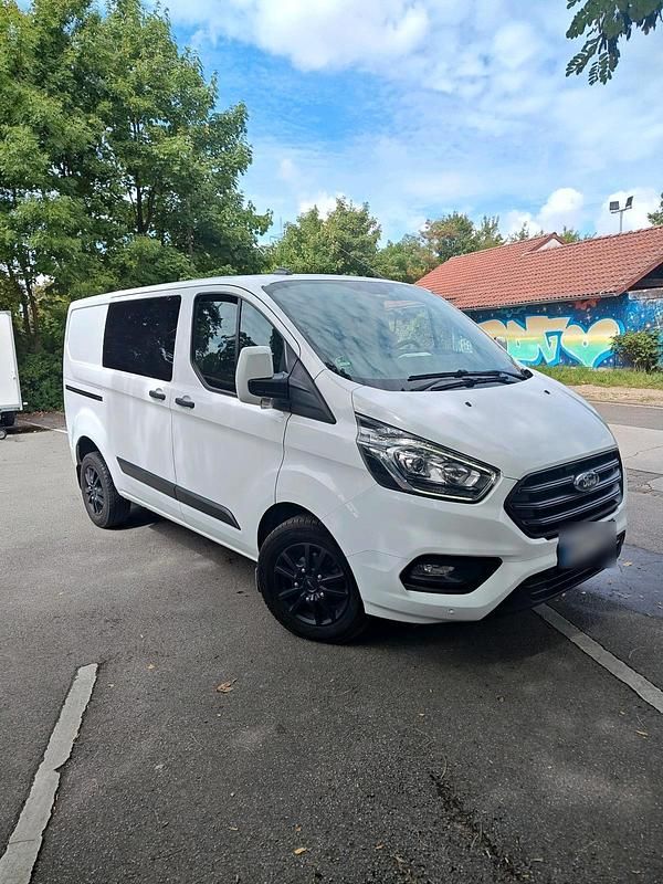 Gebraucht Ford Transit Custom 131 PS (96 kW) 2021 Weiß Van / Kleinbus