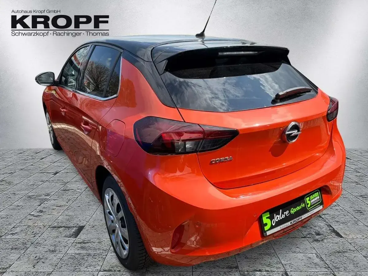 Gebraucht Opel Corsa Elegance 75 PS (55 kW) 2023 Power orange/dynamik orange Kleinwagen