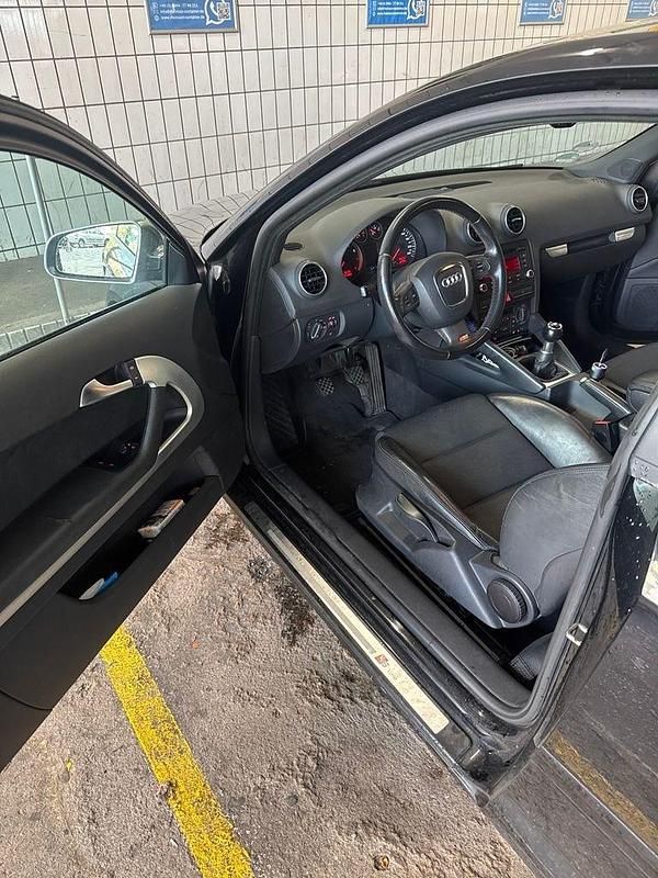 Gebraucht Audi A3 S-Line 125 PS (91 kW) 2007 Schwarz Kleinwagen