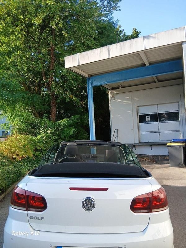 Gebraucht VW Golf Cabriolet 122 PS (89 kW) 2013 Weiß Cabrio