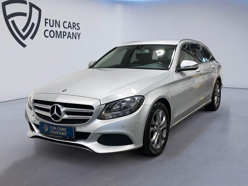 Silber Gebraucht 2018 Mercedes C180 Kombi | 19.650 € (Guter Preis) - Bild 1/4