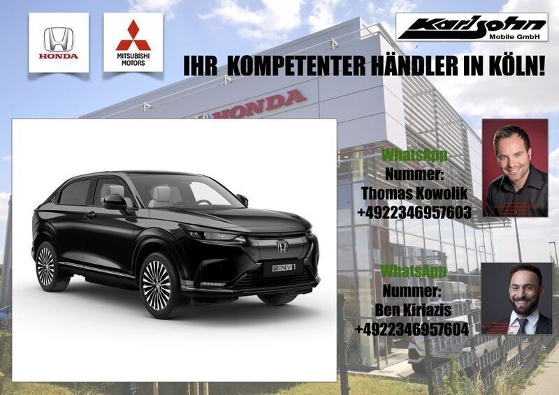 Crystal black pearl Neu 2025 Honda e:Ny1 Advance SUV | 37.690 € (Fairer Preis) - Bild 1/4