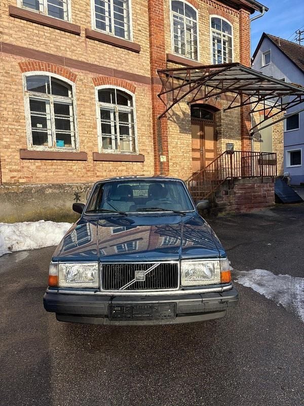 Gebraucht Volvo 240 85 PS (62 kW) 1990 Blau Kombi