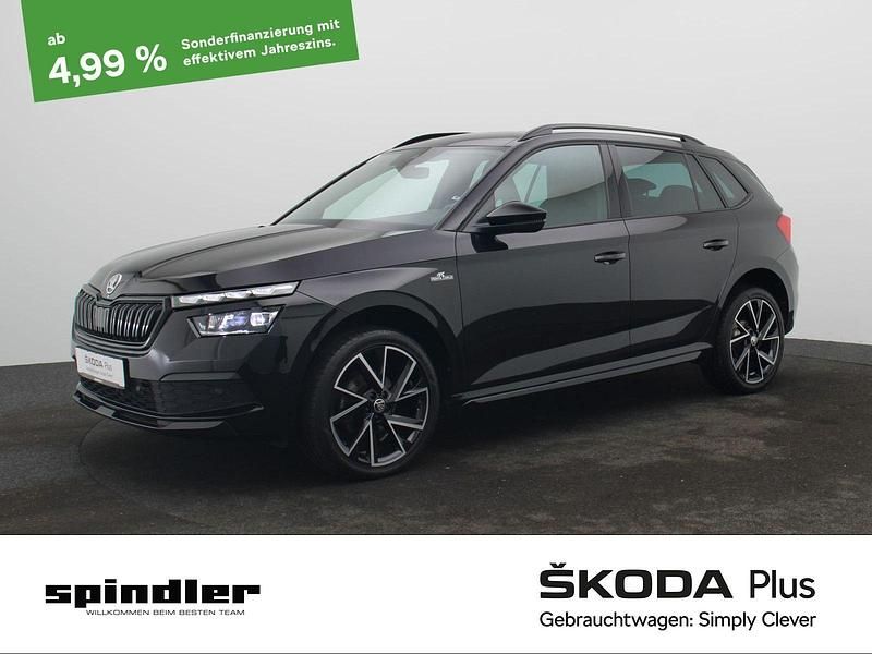 Schwarzmagic perleffekt Gebraucht 2021 Skoda Kamiq Monte Carlo SUV | 24.980 € (Fairer Preis) - Bild 1/3