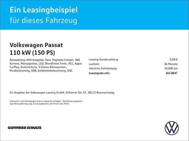 Schwarz Gebraucht 2024 VW Passat Business Limousine | 31.990 € (Superpreis) - Bild 1/2