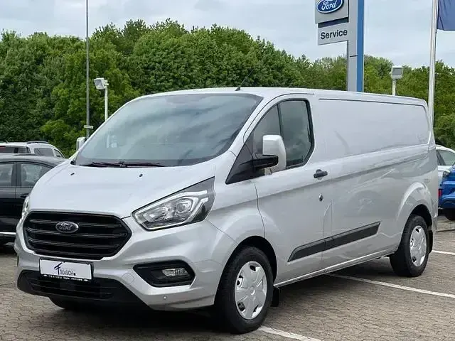 Second-hand Ford Transit Custom S 105 CP (77 kW) 2018 Argintiu Monovolum