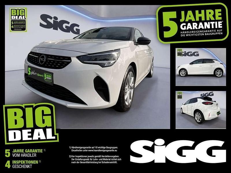 Gebraucht Opel Corsa Elegance 101 PS (74 kW) 2022 Jade weiss/arktis weiss Kleinwagen