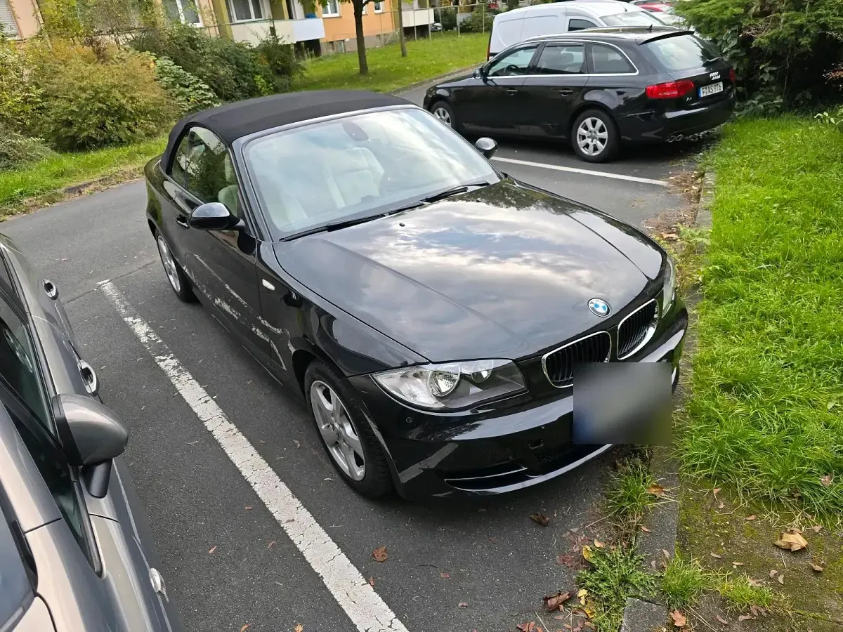 Occasion BMW 118 Cabriolet 142 ch (104 kW) 2009 Noir Cabriolet