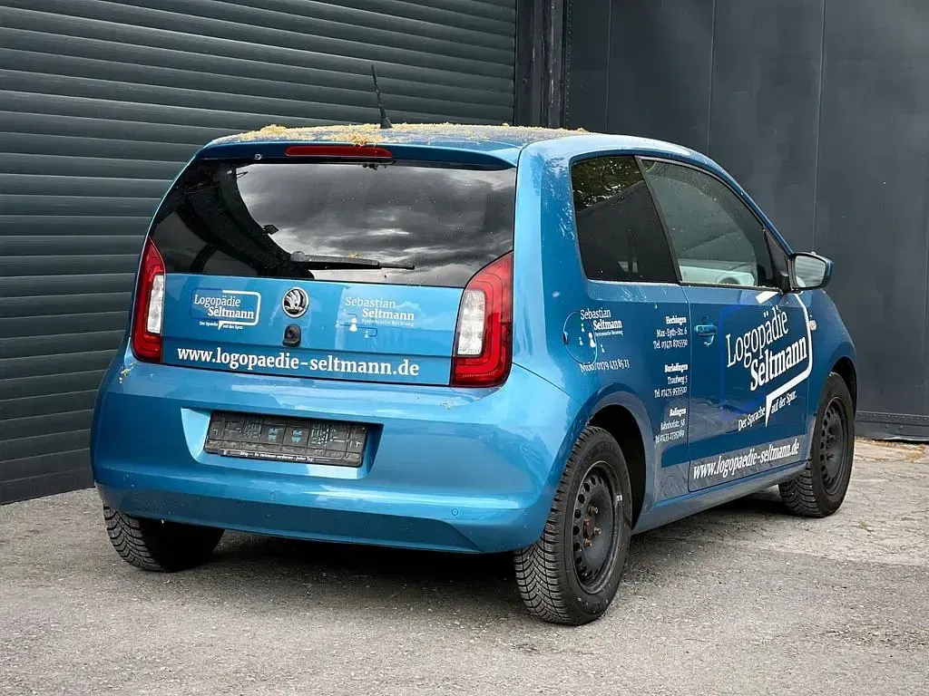 Gebraucht Skoda Citigo Fun 75 PS (55 kW) 2017 Blau Kleinwagen