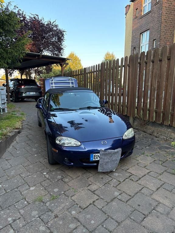 Blau Gebraucht 2003 Mazda MX5 Cabrio | 4.900 € (Superpreis) - Bild 1/4