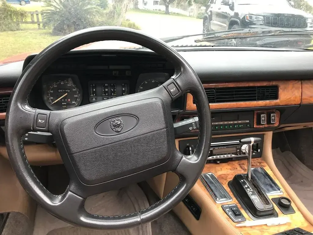 Gebraucht Jaguar XJS 281 PS (206 kW) 1990 Rot Cabrio