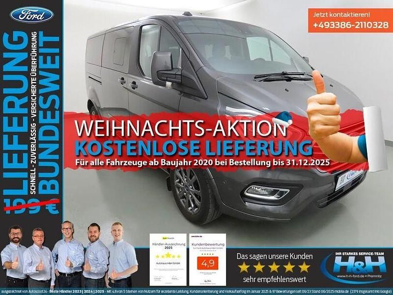 Magneticgrau Gebraucht 2021 Ford Tourneo Custom Titanium Van | 33.340 € (Fairer Preis) - Bild 1/4