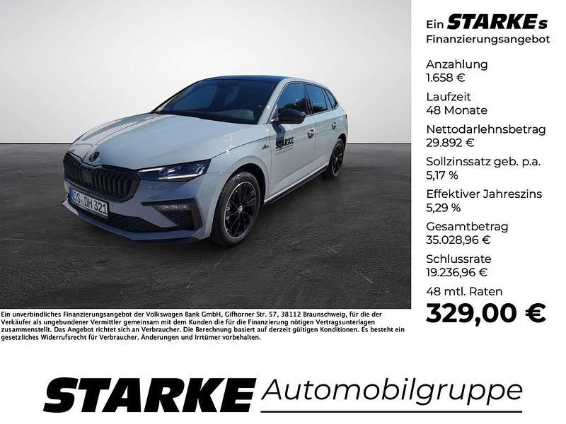Grau Neu 2025 Skoda Scala Monte Carlo Kleinwagen | 31.550 € (Etwas zu teuer) - Bild 1/4