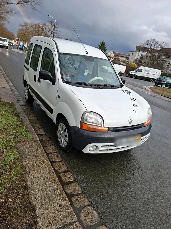 Gebraucht Renault Kangoo 75 PS (55 kW) 2001 Weiß Van / Kleinbus