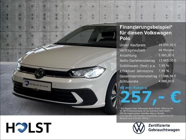 Weiß Gebraucht 2025 VW Polo Goal Limousine | 19.410 € (Guter Preis) - Bild 1/3
