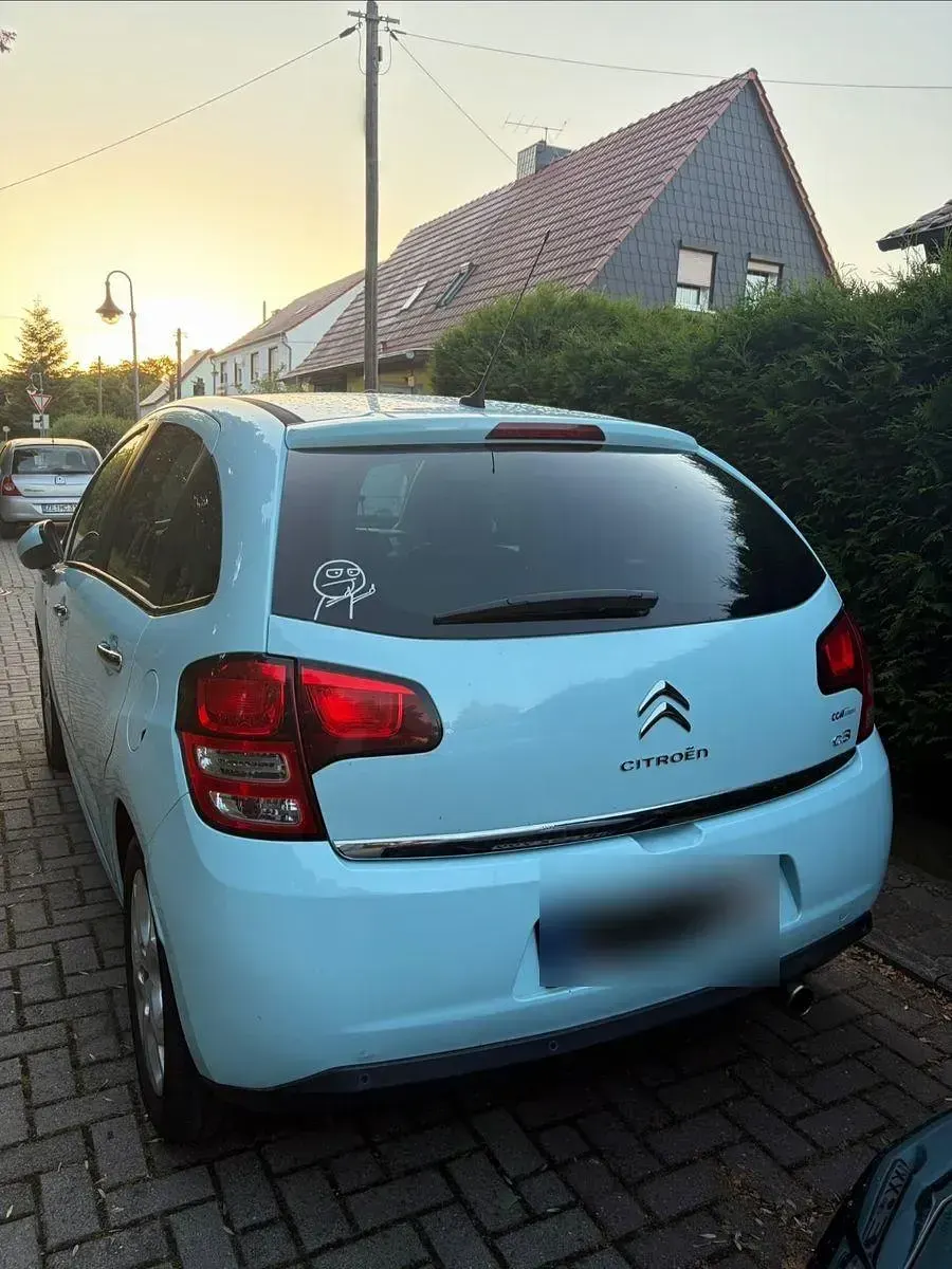 Gebraucht Citroën C3 Exclusive 95 PS (69 kW) 2010 Blau Limousine