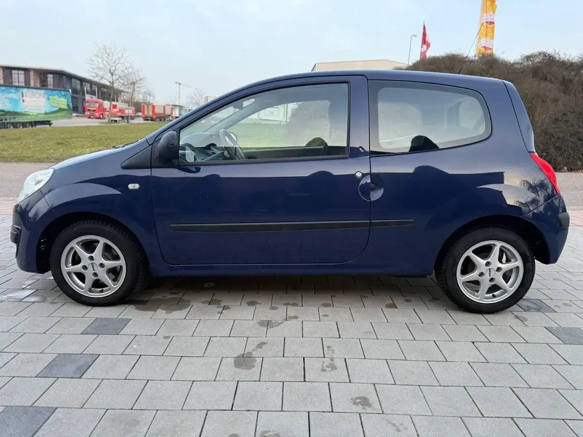 Gebraucht Renault Twingo Authentique 58 PS (42 kW) 2008 Blau Kleinwagen